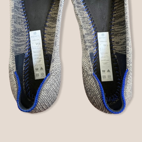 Rothy’s Retired The Point Taupe Heather Grey 6 - Picture 7 of 7